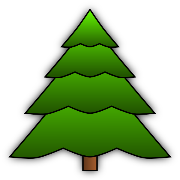 Simple Pine Tree Clipart | Clipart Panda - Free Clipart Images