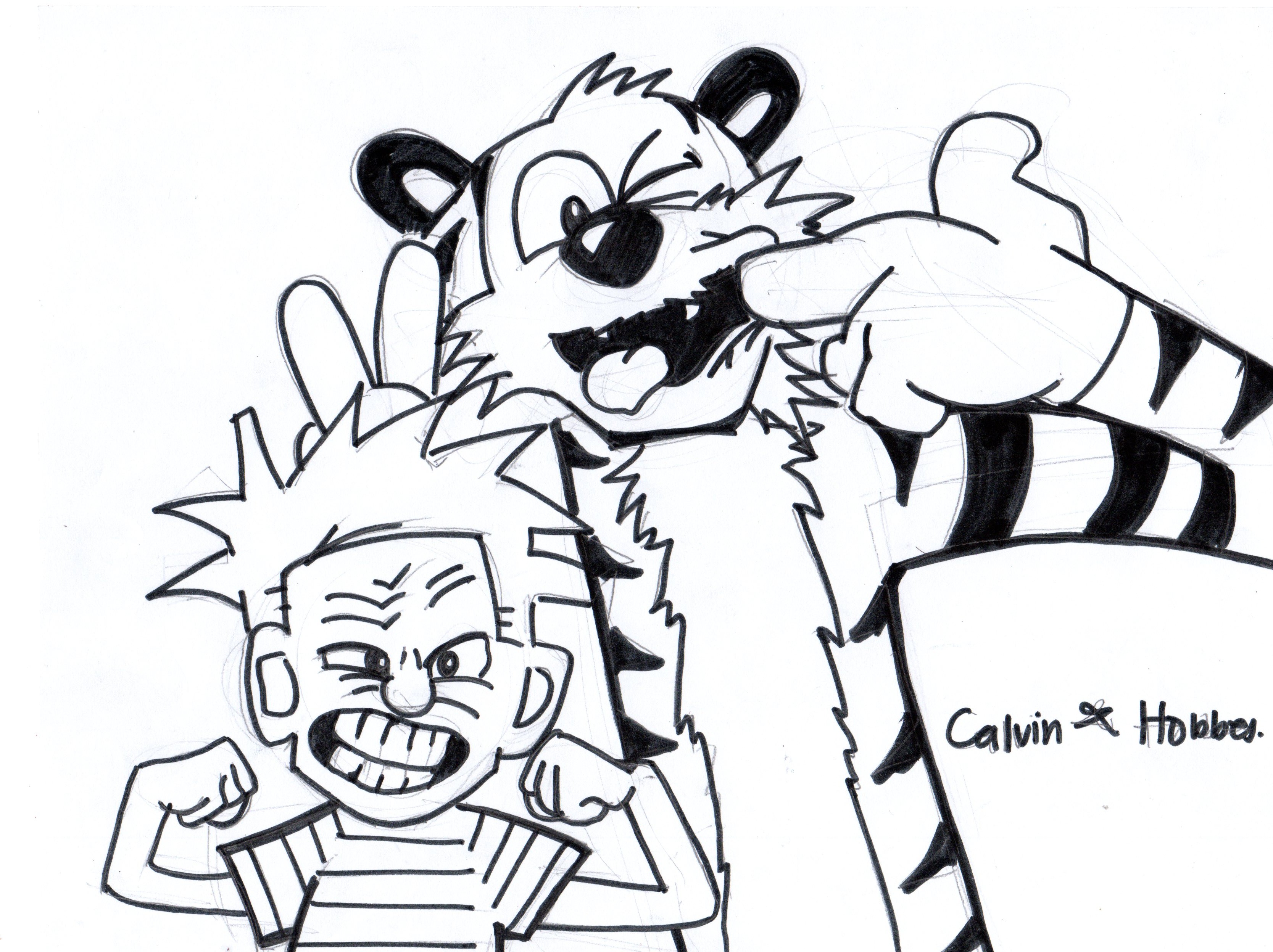 Calvin and Hobbes (Cartoon / Sketch) | Jesse Talks