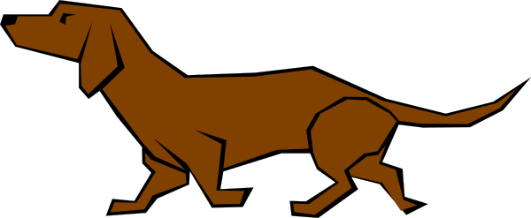 Dog Simple Drawing Clip Art at Clker.com - vector clip art online ...