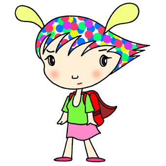 kid cartoon character - Girl with mysterious head | Flickr - Photo ...