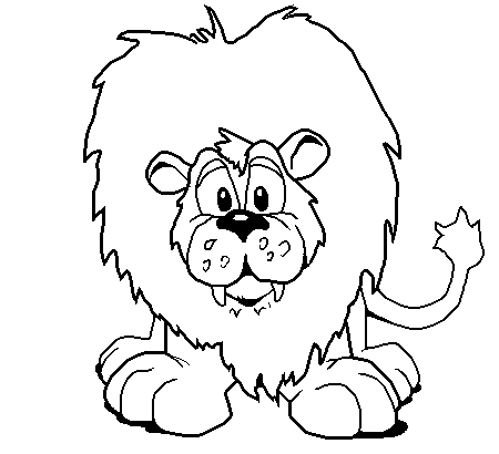 Lion Pictures Black And White - ClipArt Best