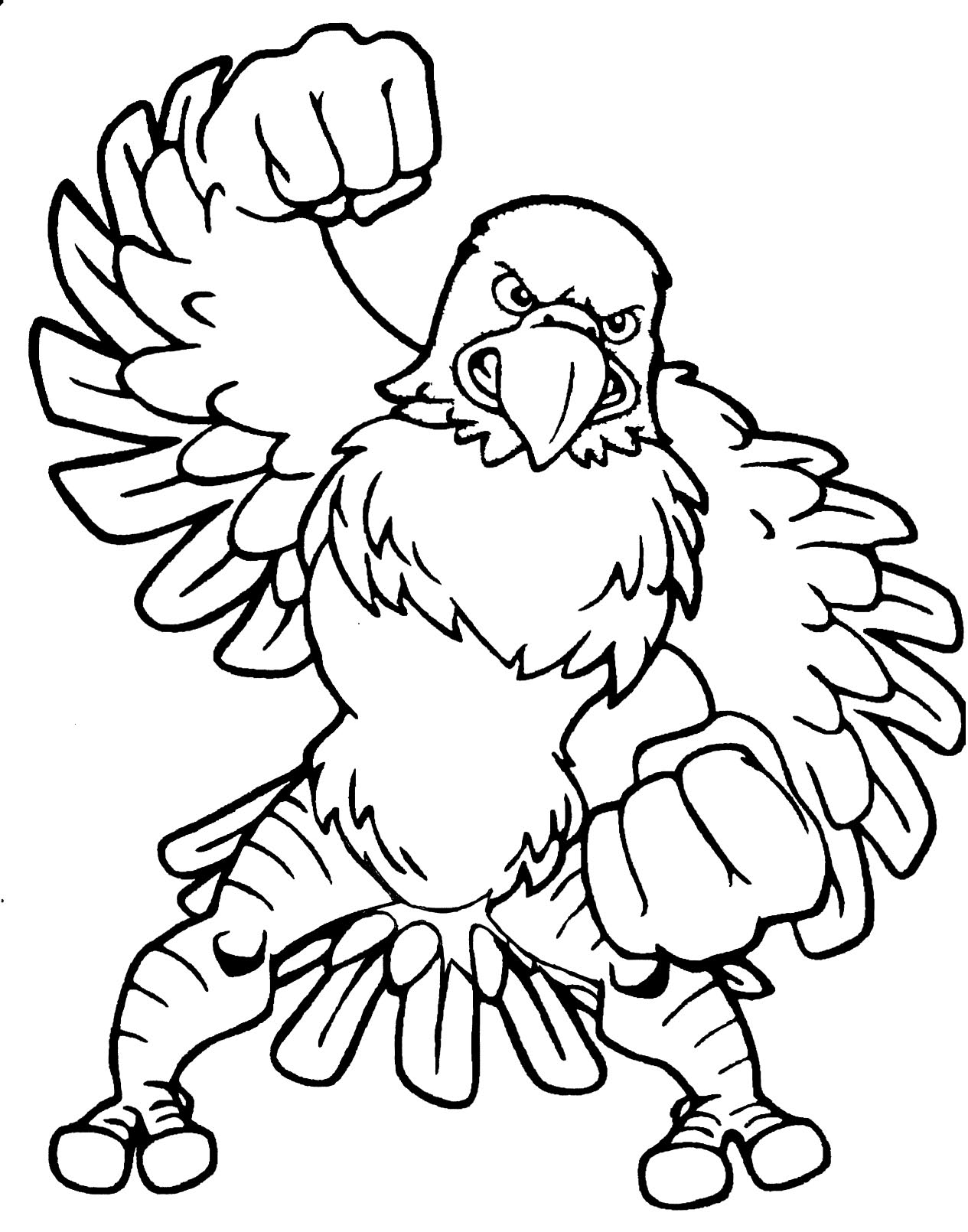Eagle Mascot Clipart - ClipArt Best
