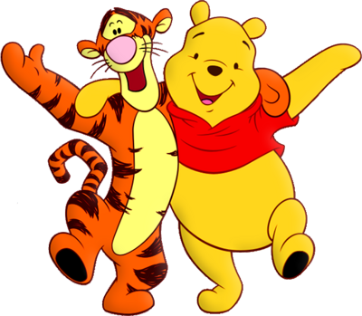 PSD Detail | Tigger And Pooh | Official PSDs