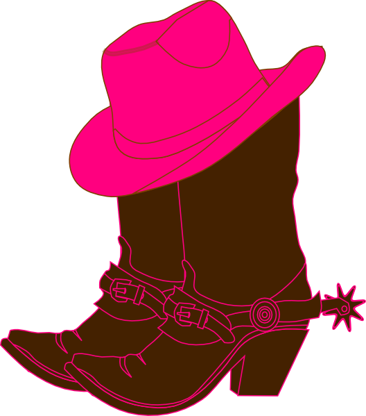 Cowgirl Boots clip art - vector clip art online, royalty free ...