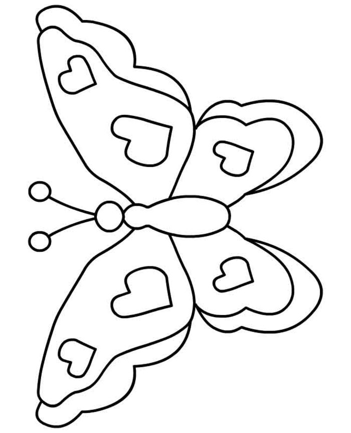 Coloring Pages Of Butterflies | Coloring Pages For Girls | Kids ...