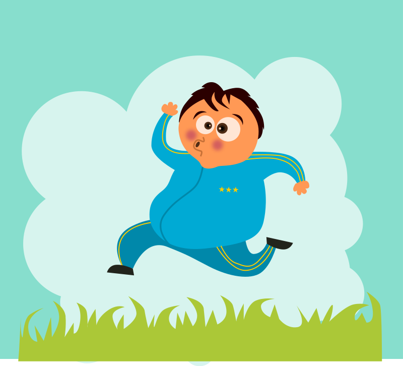 Jogging Slim Clip Art Download