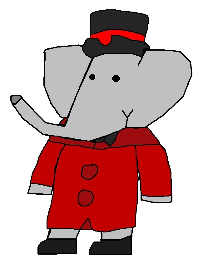 Pom - Christmas Outfit - Babar the Elephant Fan Art (17825411 ...