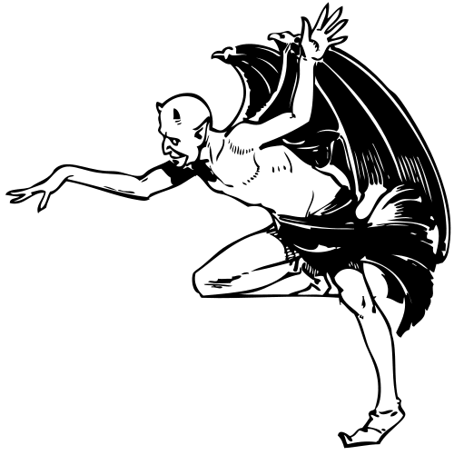 Free Devil Clipart - Public Domain Halloween clip art, images and ...