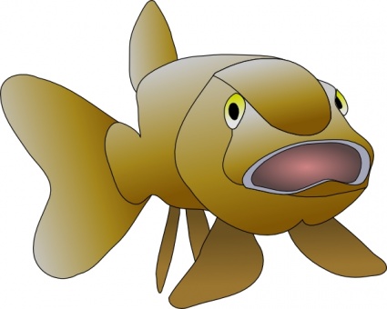 Brown Fish clip art - Download free Other vectors
