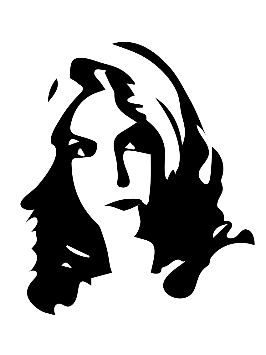 Images For > Woman Face Silhouette