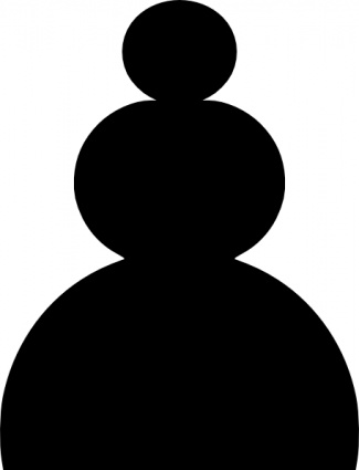 Black Chess Tile Pawn clip art - Download free Other vectors