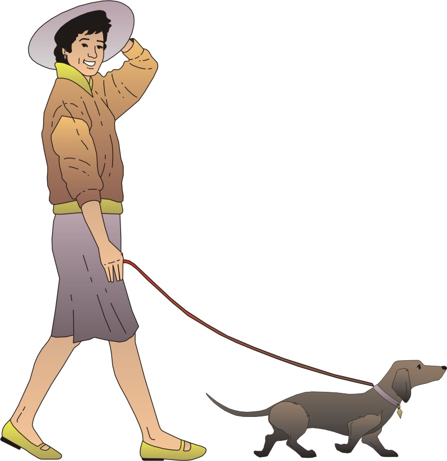 Cartoon Pictures Of People Walking - ClipArt Best