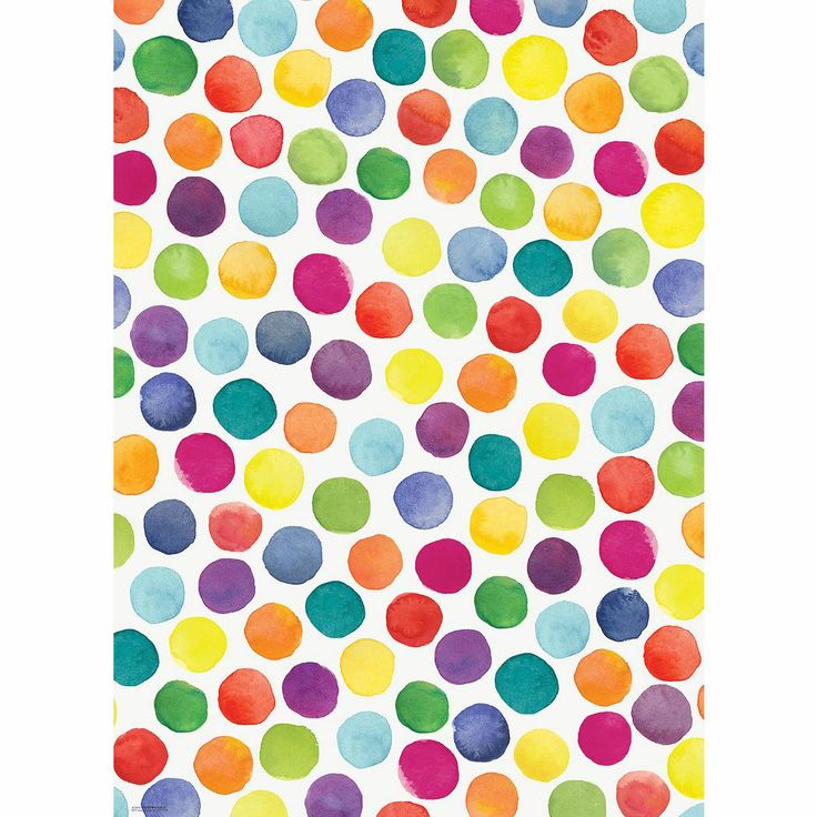 Watercolor Dots Wrapping Paper | Gift Wrapping Graphic Design and Bus…