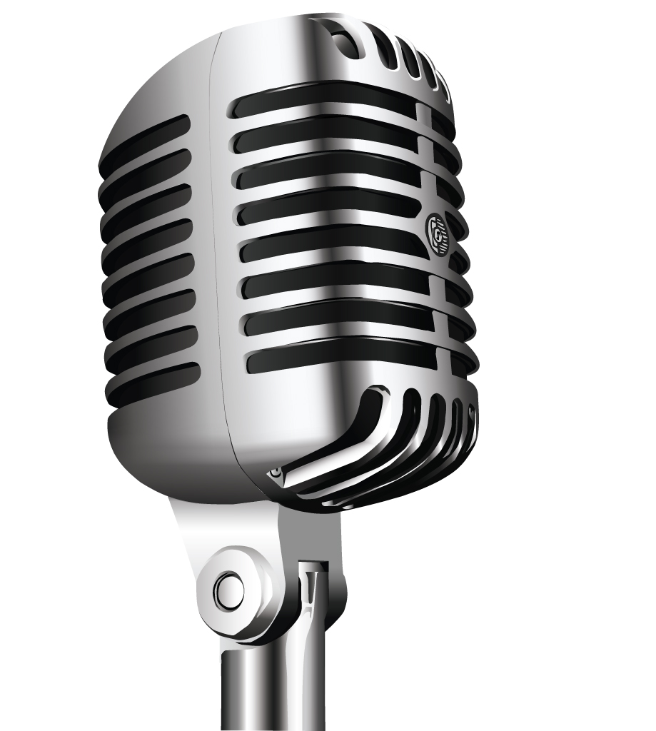 Microphone With Cord Illustration | Clipart Panda - Free Clipart ...