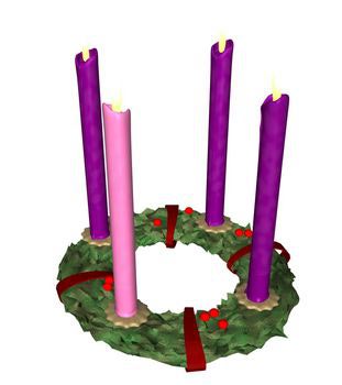 Advent Wreath Clip Art - ClipArt Best