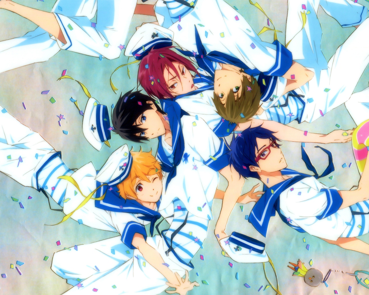 Free! Wallpaper : Good for your laptop | Honey's Anime