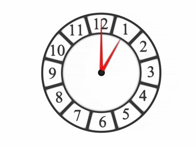 Animation Of A Clock Loop Stock Footage Video 32327 - Shutterstock