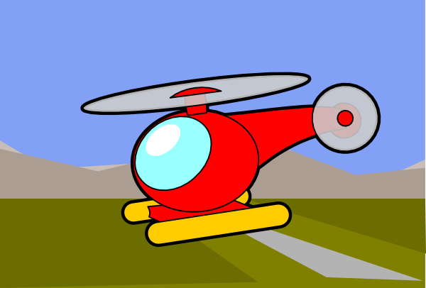 Helicopter Chopper Clip Art at Clker.com - vector clip art online ...