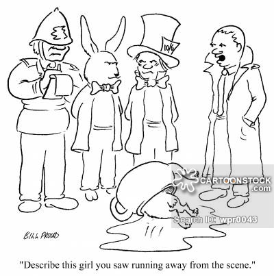 Mad Hatter Cartoons and Comics - funny pictures from CartoonStock