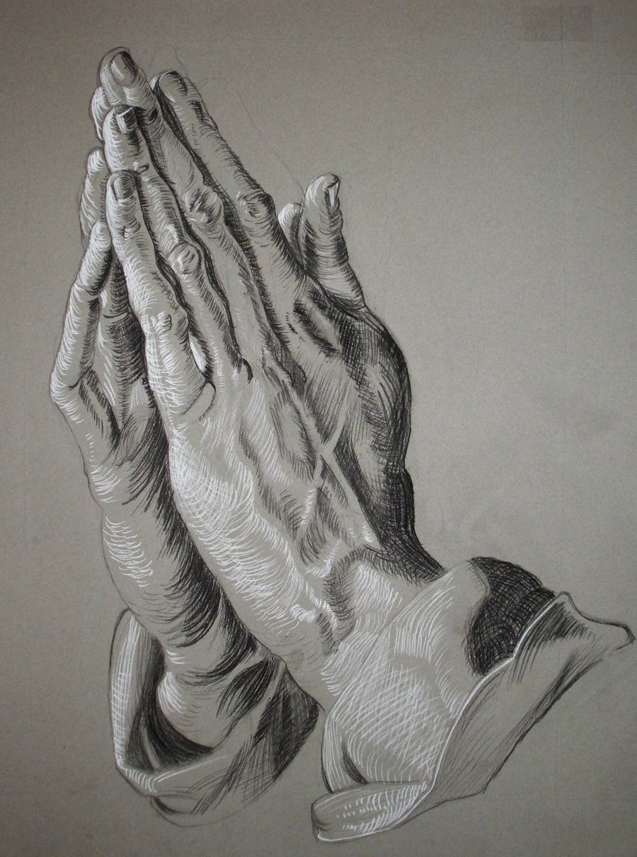 Praying Hands by AuroradeSilva on DeviantArt