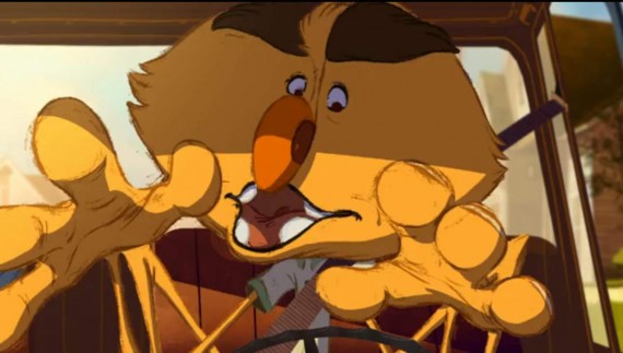 Test Piece For Hand-Drawn Animated Feature I'm A Monster ...