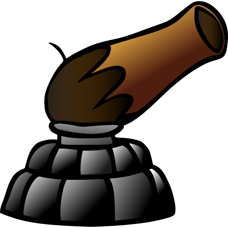 Clipart - Cannon