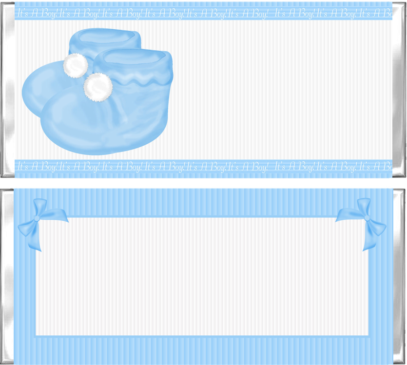 Baby Boy Booties - $0.99 : Cindi's Candy Creations!, Personalized ...