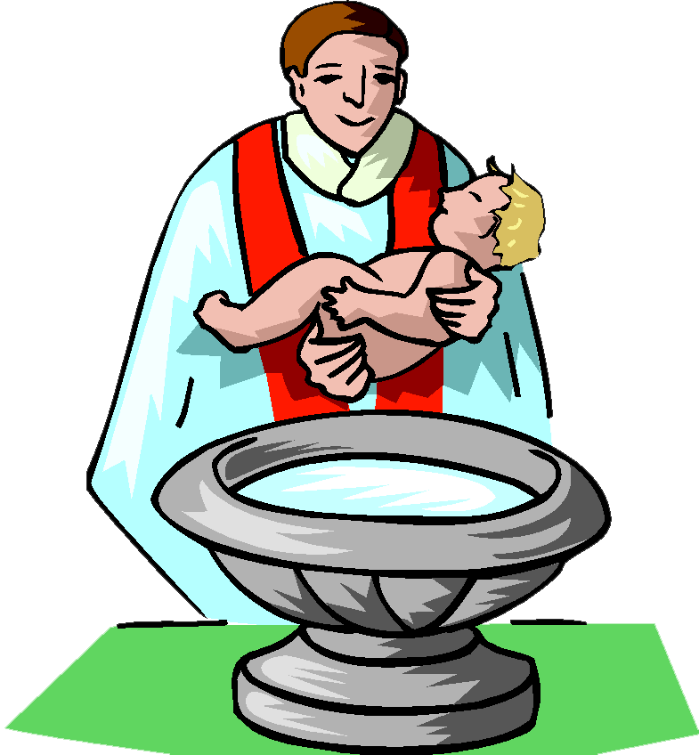 Baby Baptism Clip Art