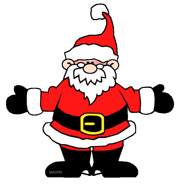 Free Christmas Clip Art by Phillip Martin, Santa