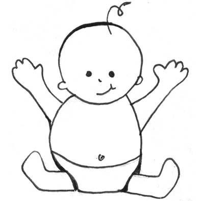 Easy Baby Drawings Images & Pictures - Becuo