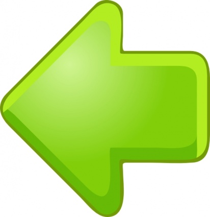 Pix For > Arrow Pointing Left Clip Art