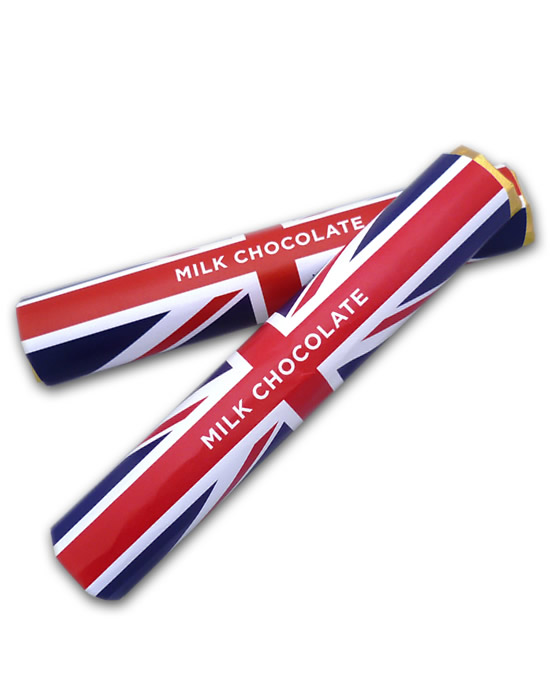 Union Jack Chocolate Bar - Choc Affair Ltd. Fairtrade & Handmade ...