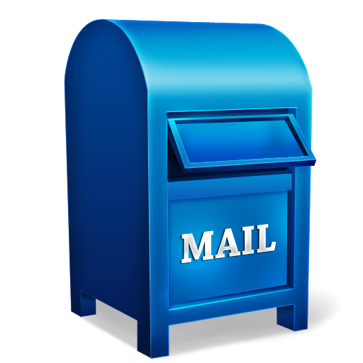 Free Blue Mailbox Clip Art