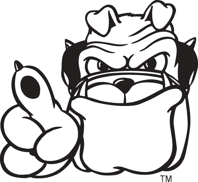 georgia bulldog mascot Colouring Pages