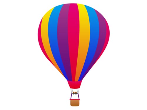 Vintage Hot Air Balloon Clipart | Clipart Panda - Free Clipart Images