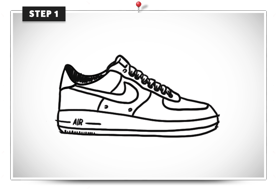 Outline Of A Shoe - Cliparts.co