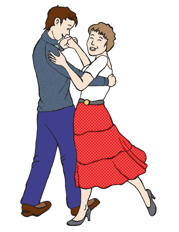 Picture Of Dancing Couple - Cliparts.co