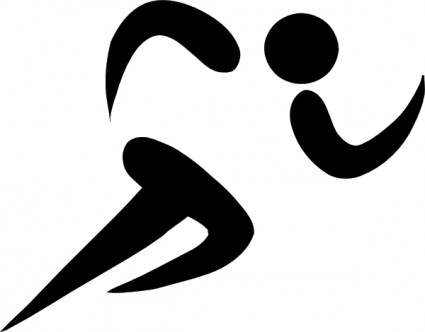 Olympic Sports Athletics Pictogram clip art Vector clip art - Free ...