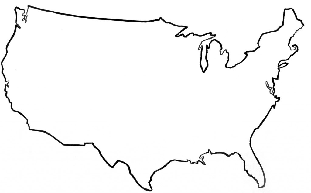 Outline Of Usa Map Log In