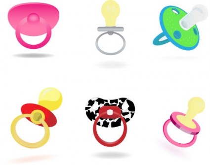 Pacifier clip art Vector clip art - Free vector for free download