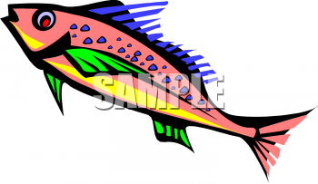 Royalty Free Salmon Clipart
