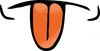 Com a boca clip art Tongue Vector clip art - Vector livre para ...