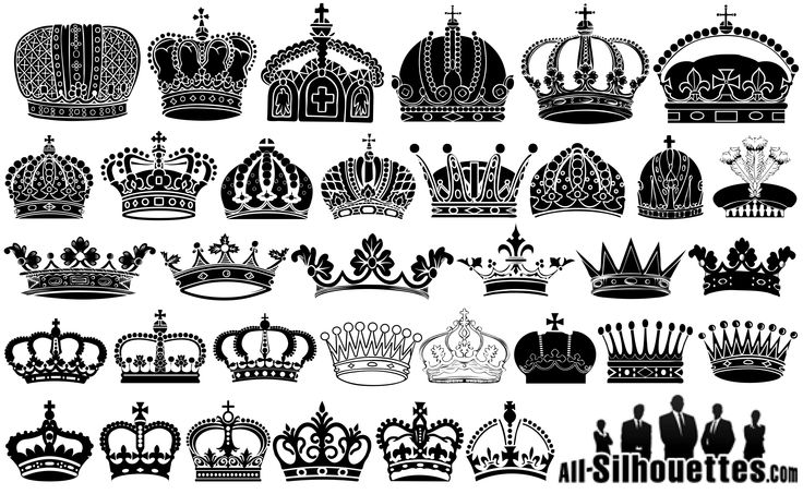 Royal Crown Princess Queen King Clip Art | Tattooooosss | Pinterest