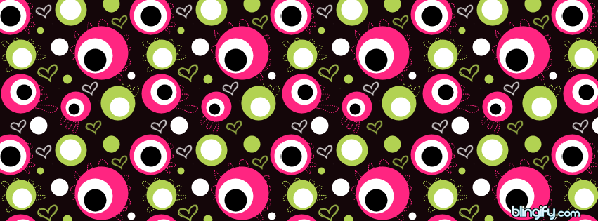 Blingify.com | Polka Dots Facebook Covers