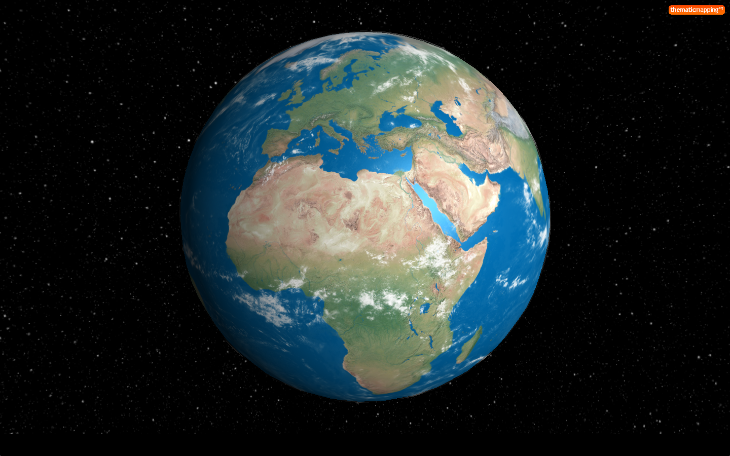 thematic mapping blog: Creating a WebGL Earth with three.js