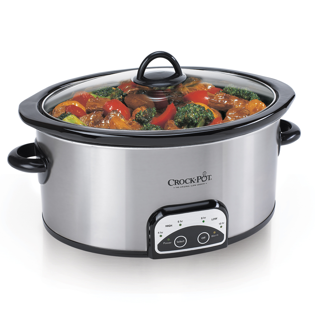 Crock-Pot® Smart-Pot® Digital Slow Cooker in Silver at Crock-Pot.com.