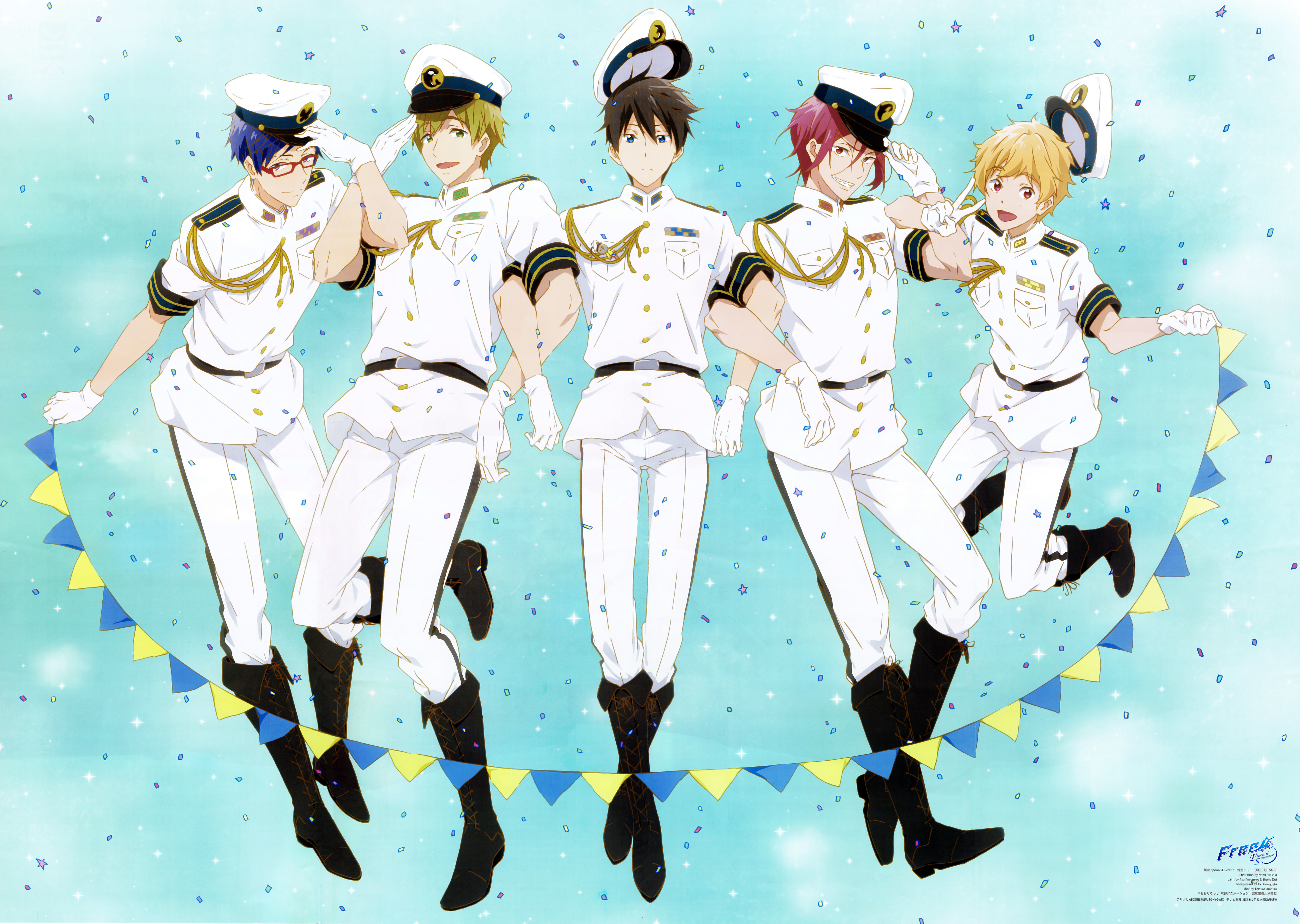Free! Wallpaper : Good for your laptop | Honey's Anime