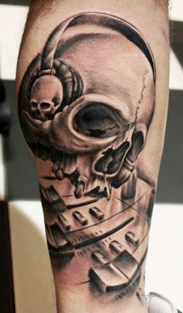 60 Awesome Skull Tattoo Designs | Art and Design