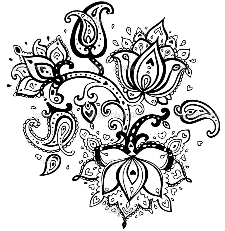 flower drawings 28 - preview