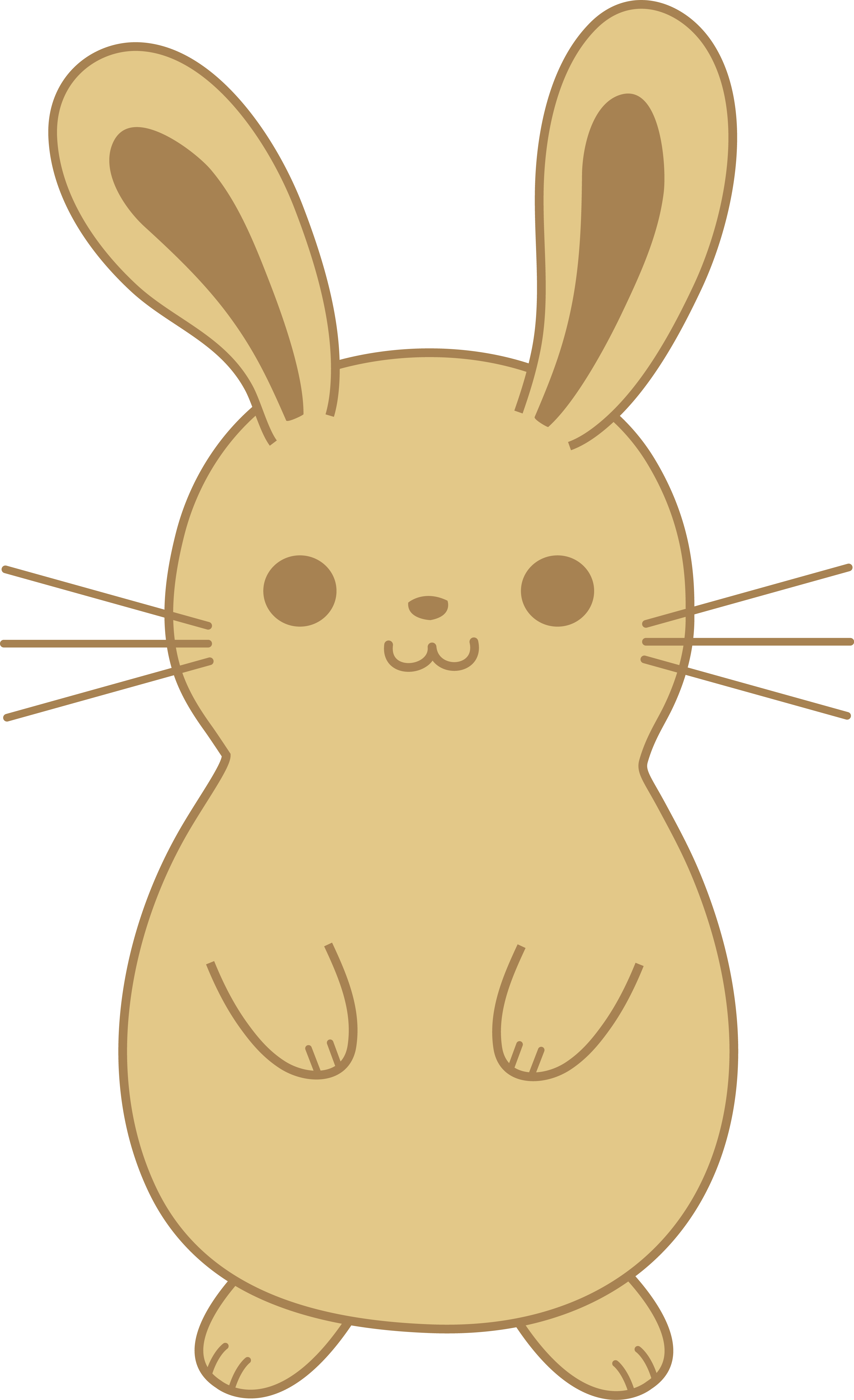 Rabbit Head Clipart